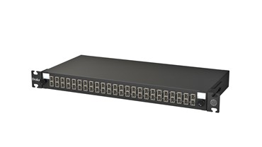 1U/19" Sliding Fibre Optic Patch Panel - SC Multimode