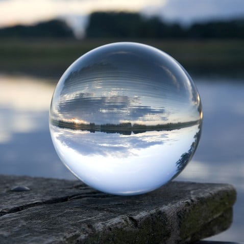 Glass ball for code of ethics