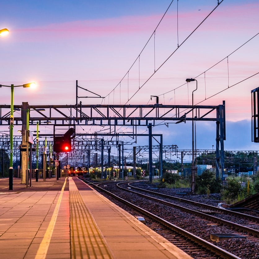 uk railway platform