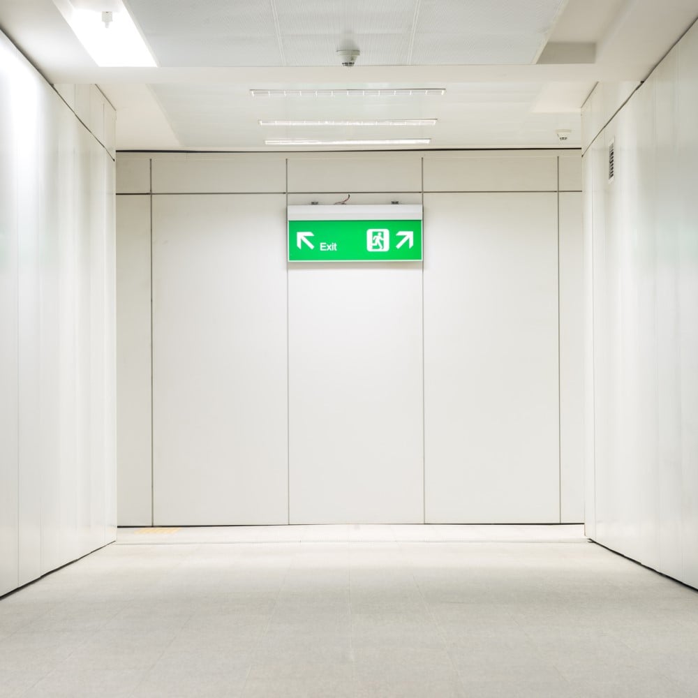 emergency lighting hallway