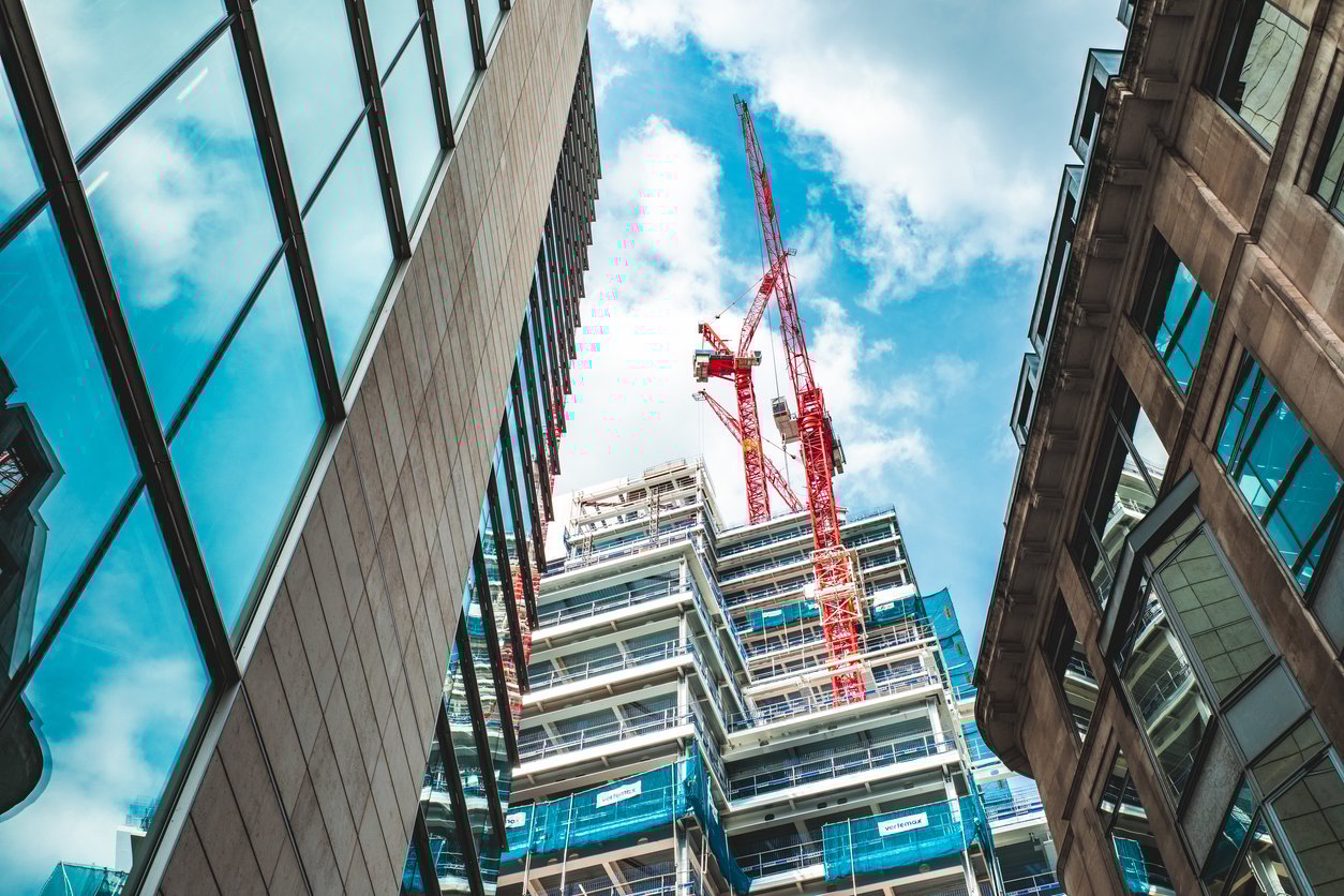 Construction Site in London City
