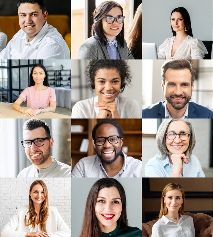 people in a meeting