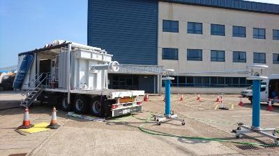 An image showing a high voltage trailer